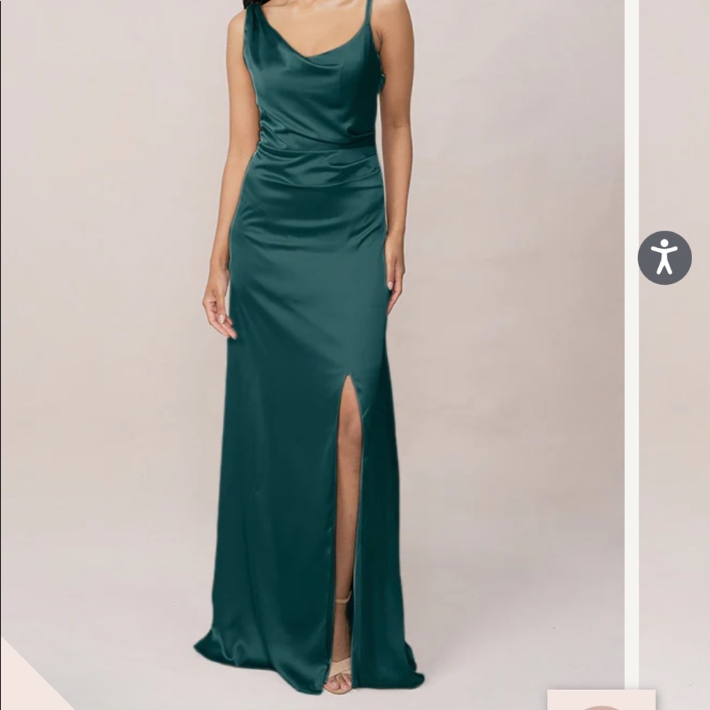 Revelry Maxine satin dress